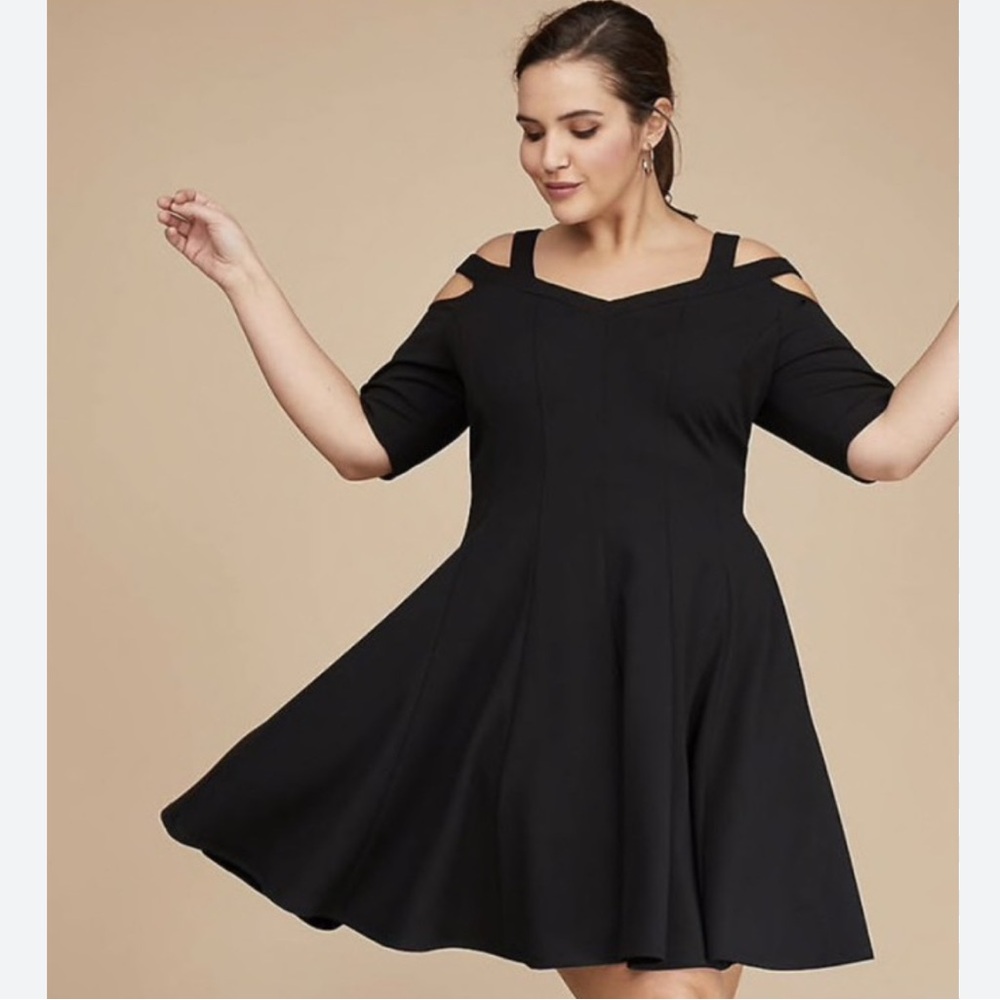 Lane Bryant Black Dress Size 12